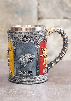 Game of Thrones 20 oz Ceramic Mug House Sigil and Night King Graphic Novel Style Ceramic Mug Large Comic Coffee Mug Novelty GoT Coffee Cup Game of Thrones 20 oz Ceramic Mug House Sigil and Night King Graphic Novel Style Ceramic Mug Large Comic Coffee Mug Novelty GoT Coffee Cup