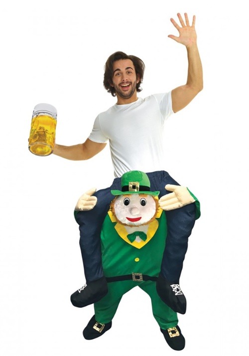 Leprechaun Piggyback Adult Costume