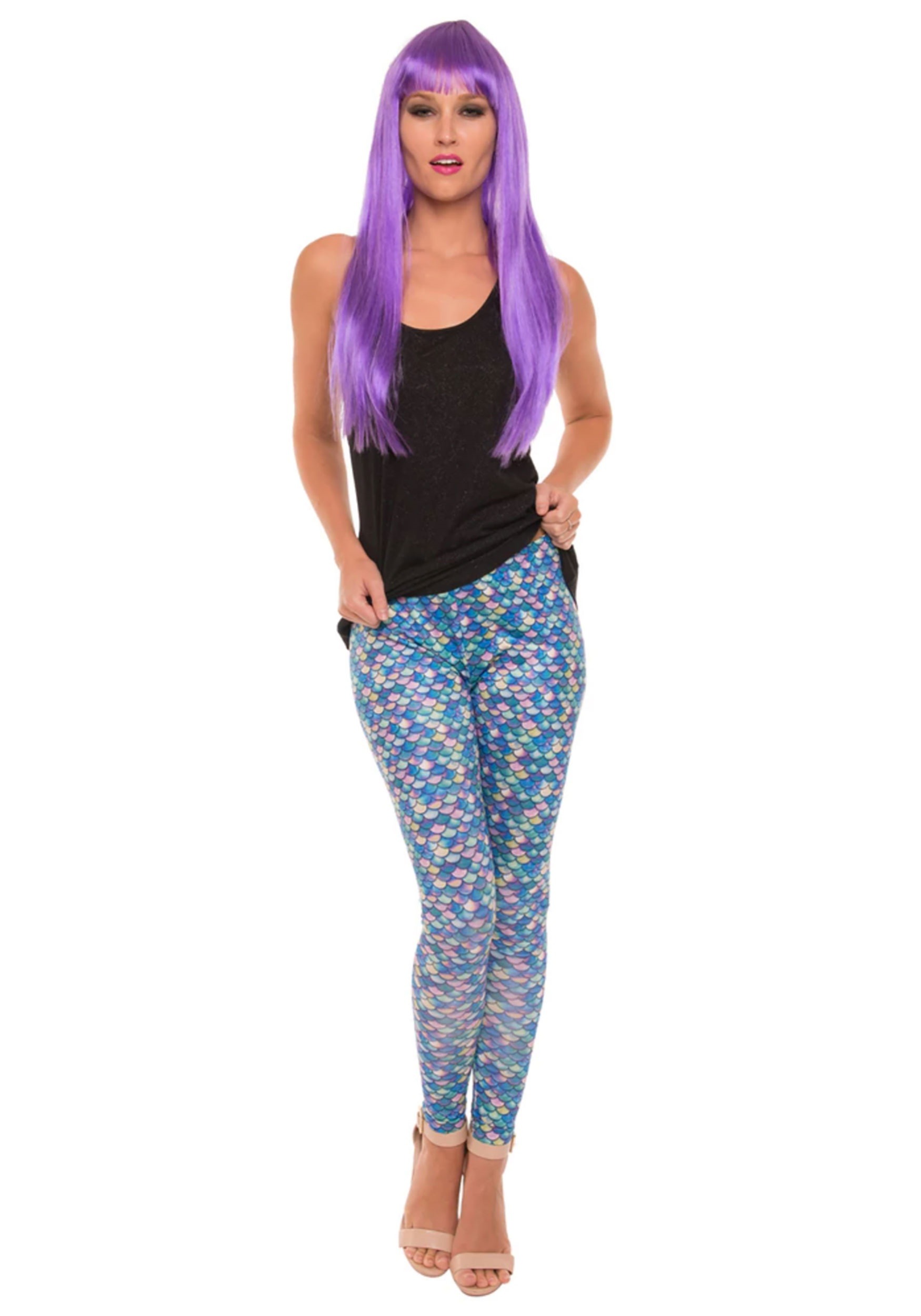 Mermaid Leggings for a Woman