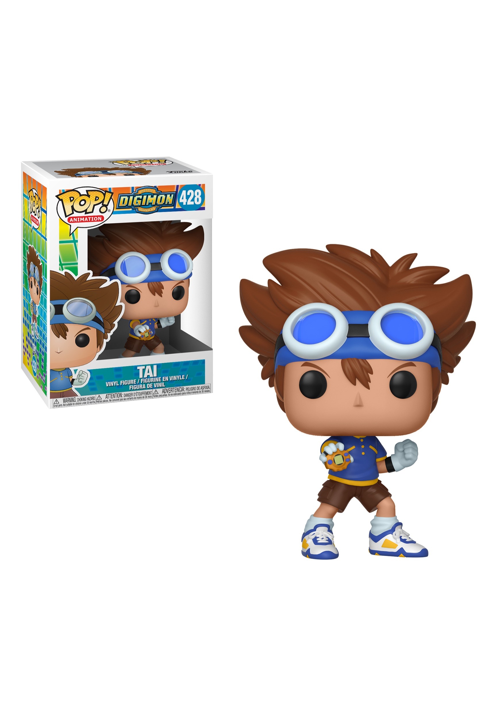 POP! Animation: Digimon- Tai Vinyl Figure