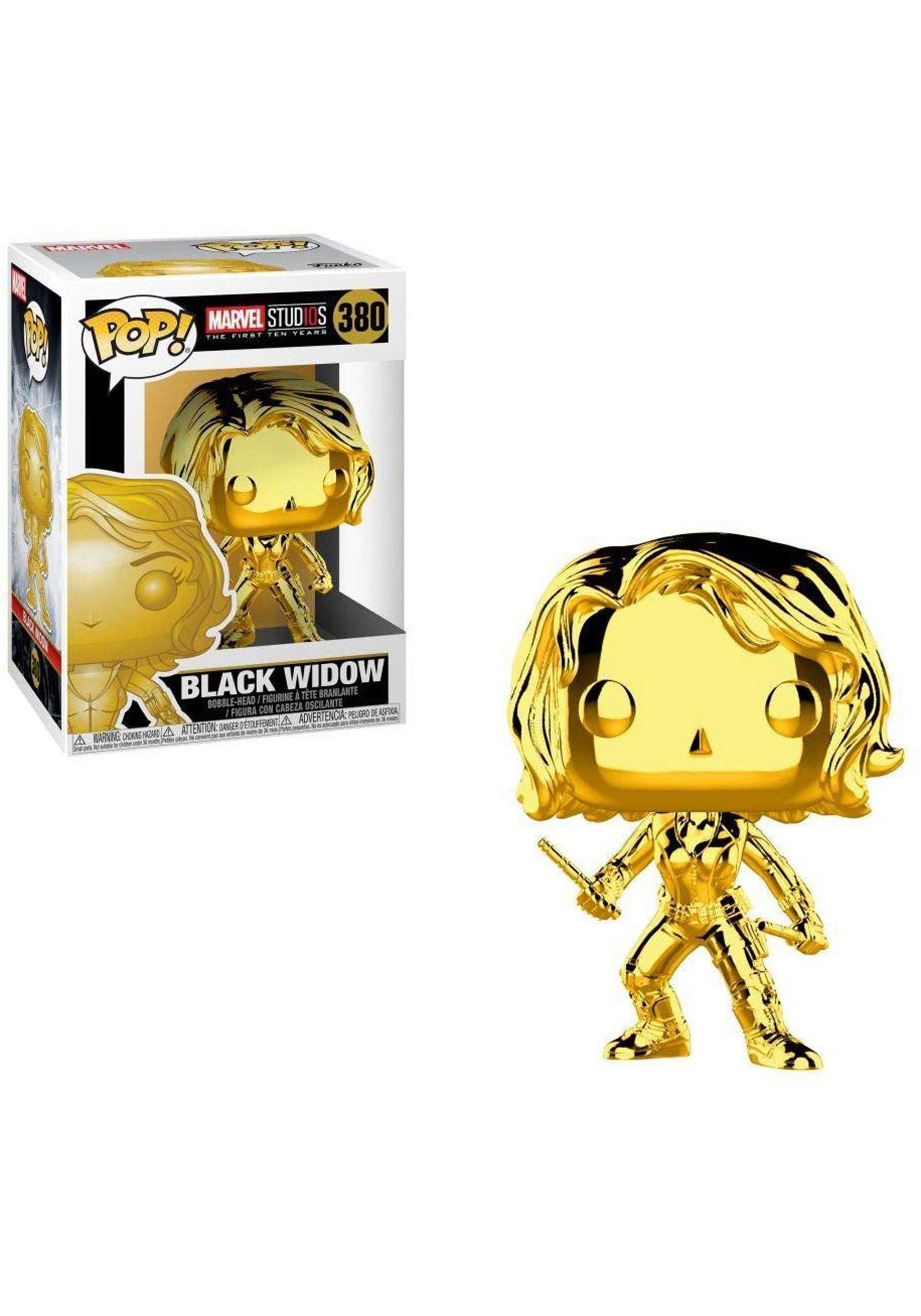 Chrome Black Widow- Pop! Marvel Studios 10