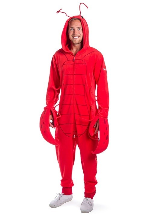 Tipsy Elves Mens Lobster Jumpsuit