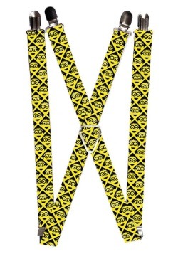 Despicable Me Yellow Minion 1" Suspenders