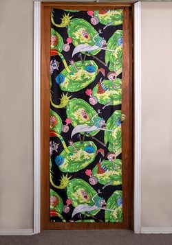 Rick and Morty Portals 26" x 78" Door Banner