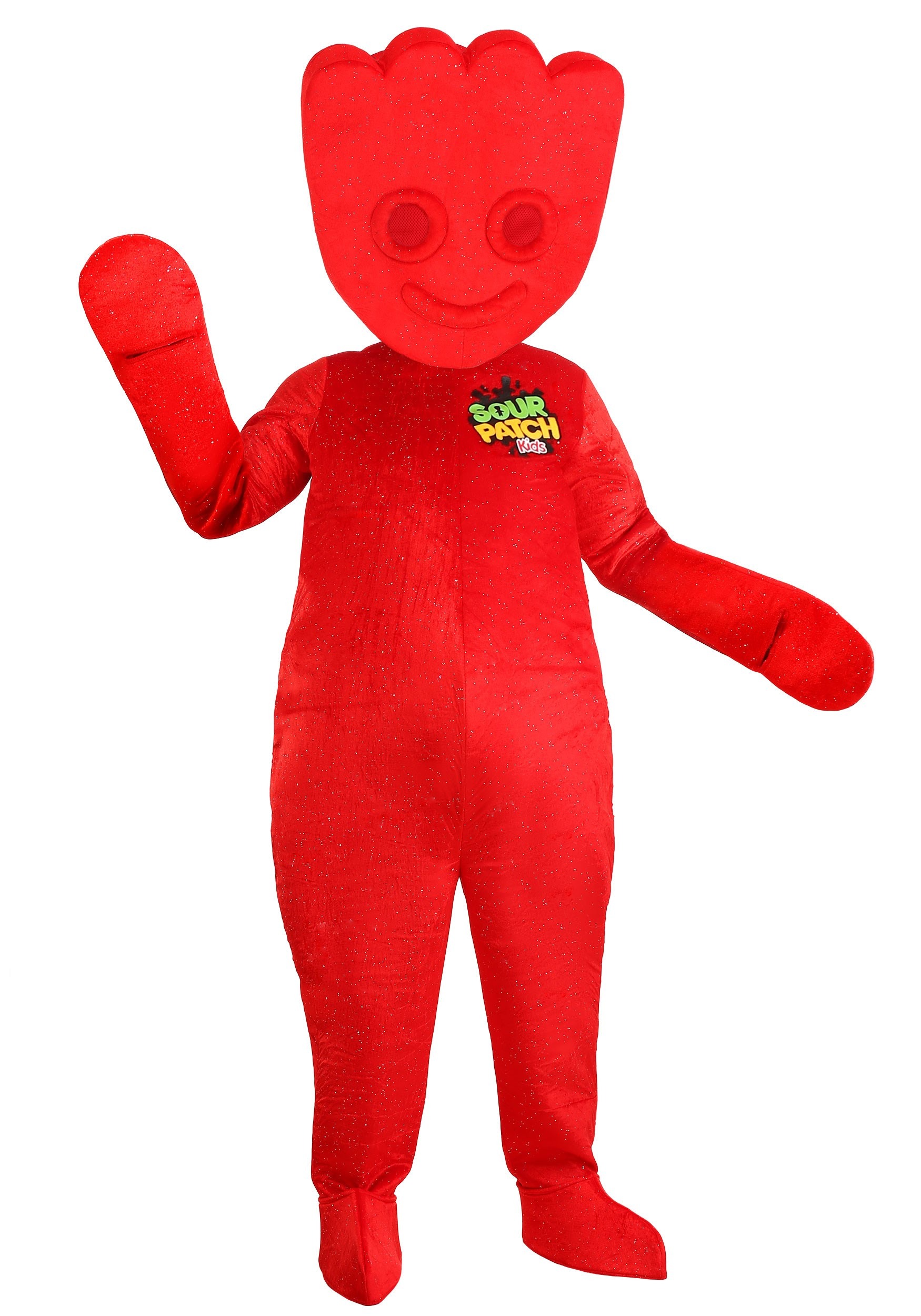 Red Sour Patch Kids Fancy Dress Costume for Adults