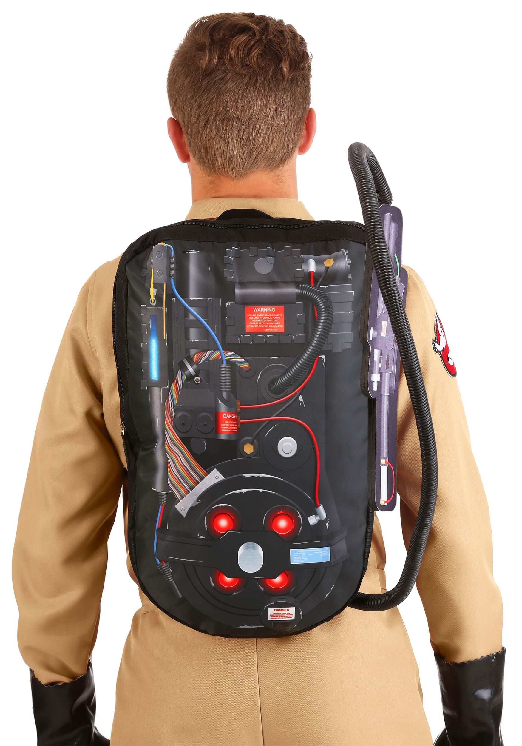 Ghostbusters: Deluxe Proton Backpack with Wand Fancy Dress Costume Accessory