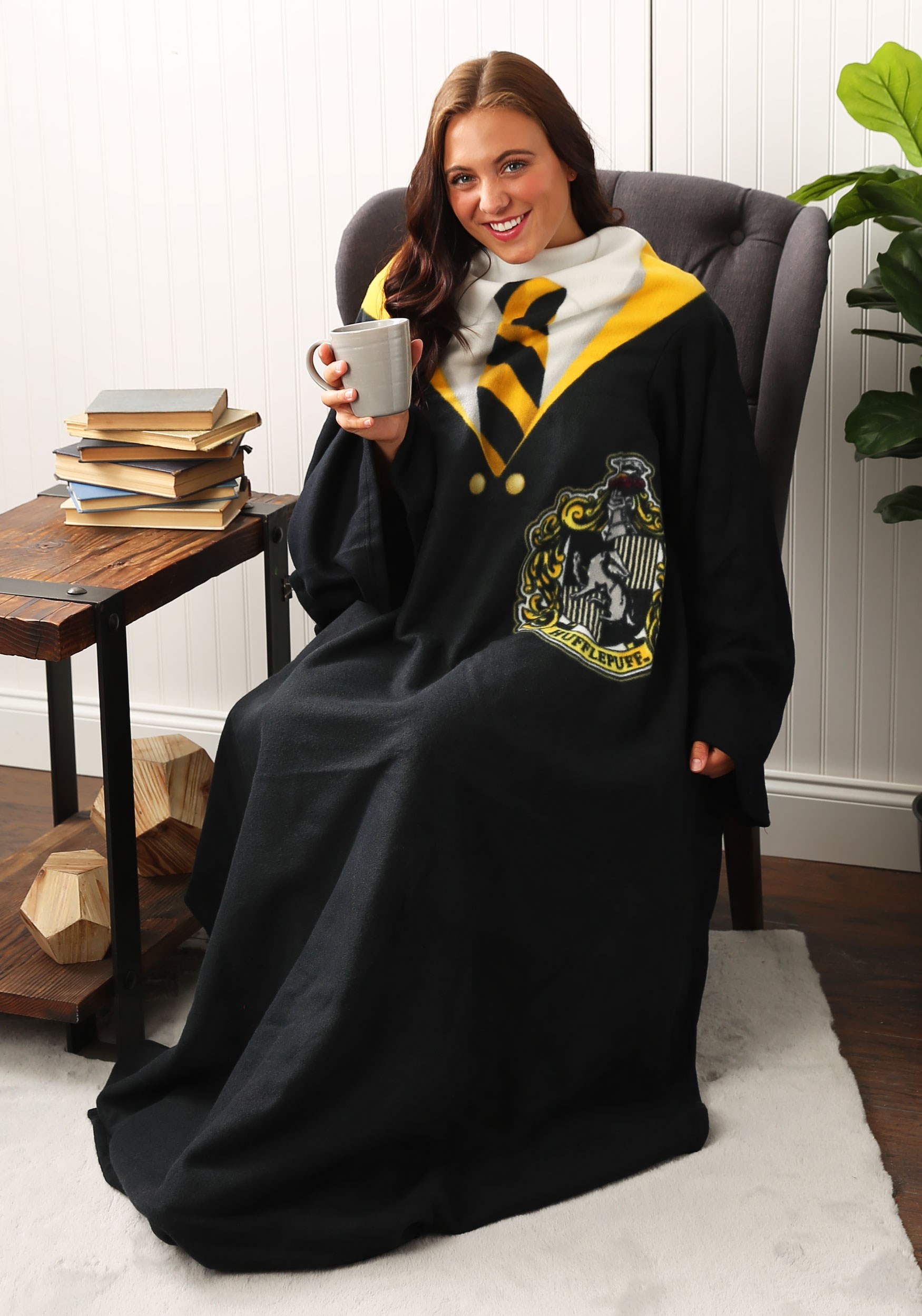 Harry Potter Hufflepuff Comfy Throw Blanket