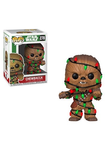 Pop! Star Wars: Holiday- Chewie with Lights