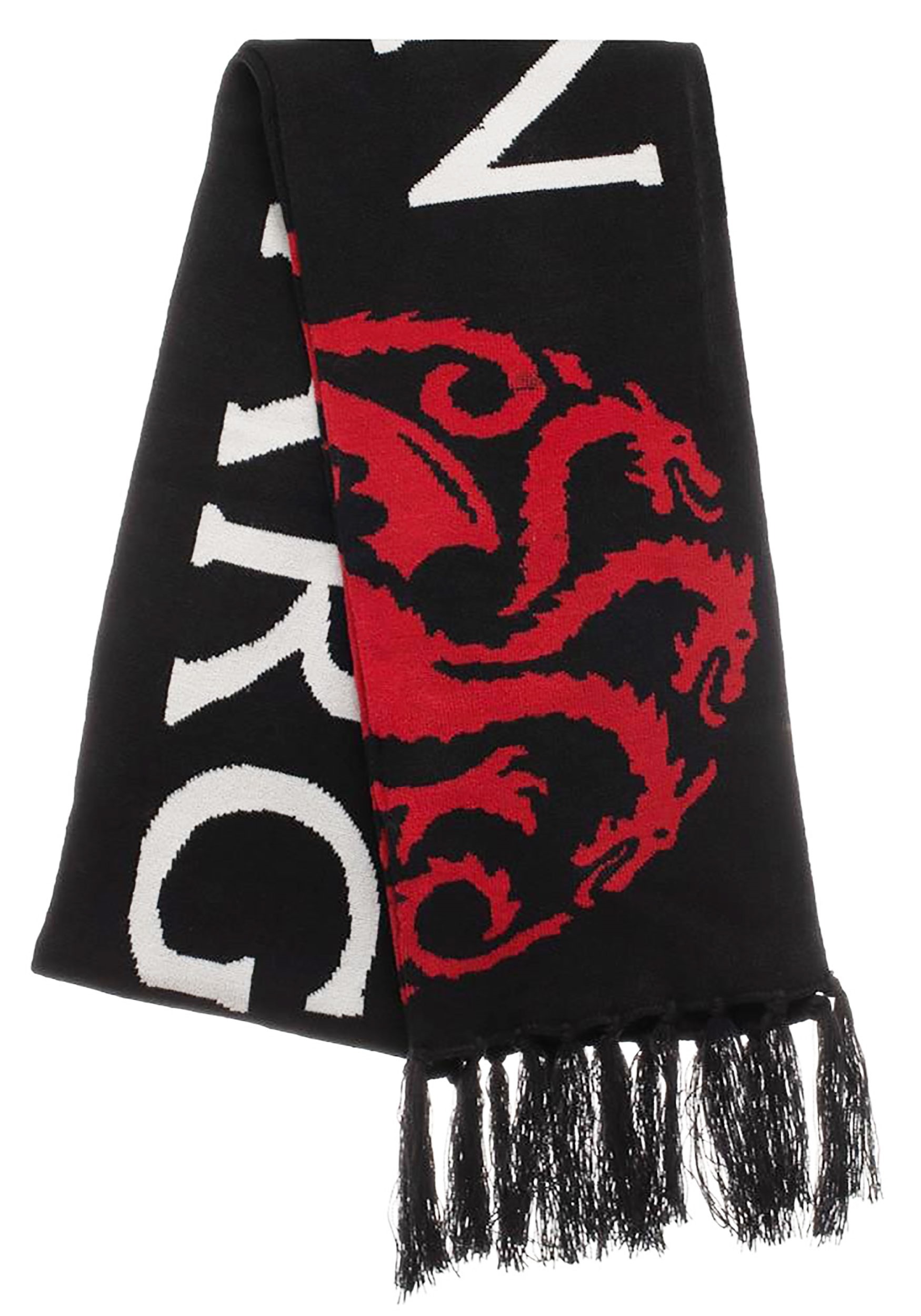 Game of Thrones House Targaryen Knit Scarf