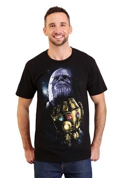 Thanos Infinity Stones Men's Black T-Shirt