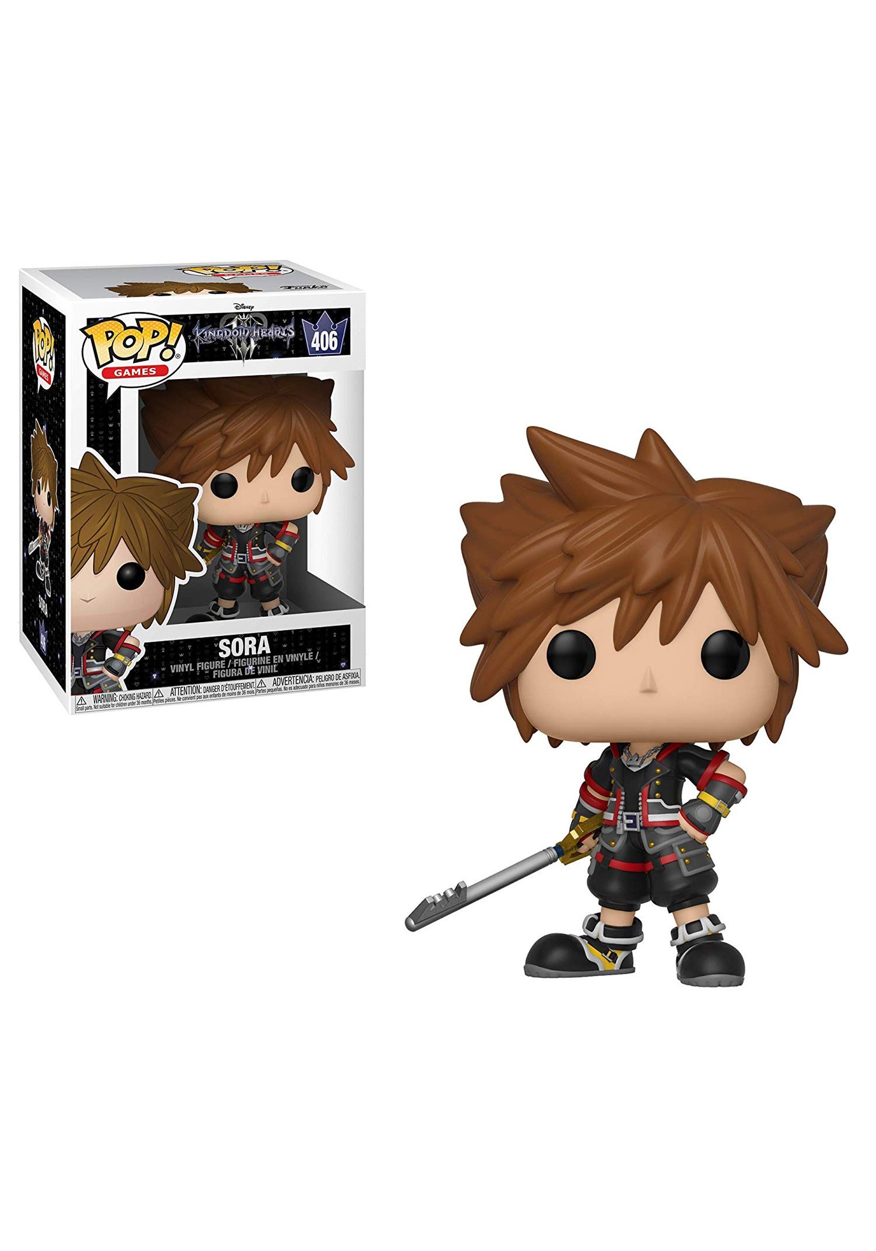 Funko Pop! Disney: Kingdom Hearts 3- Sora