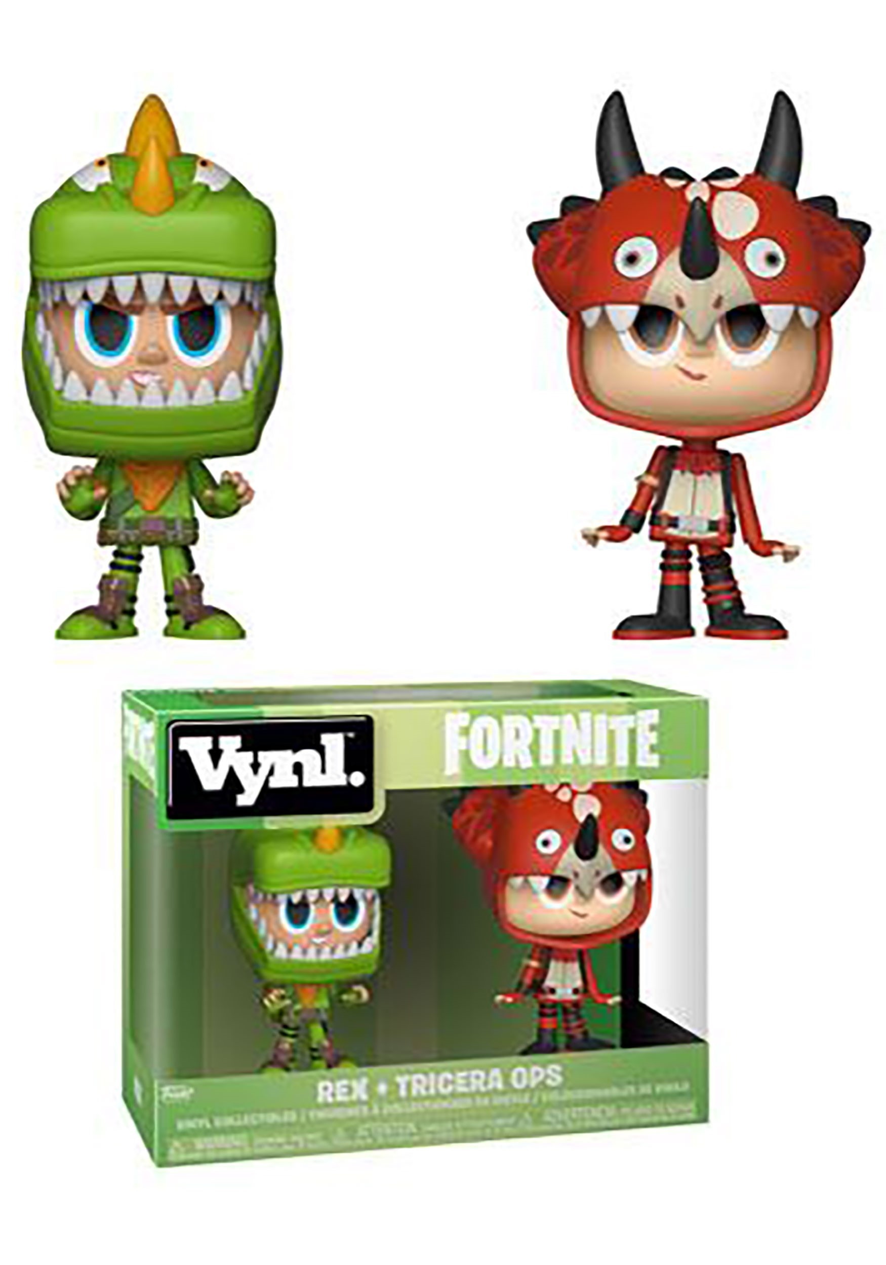 Vynl: Fortnite- Rex + Tricera Ops Vinyl Figures