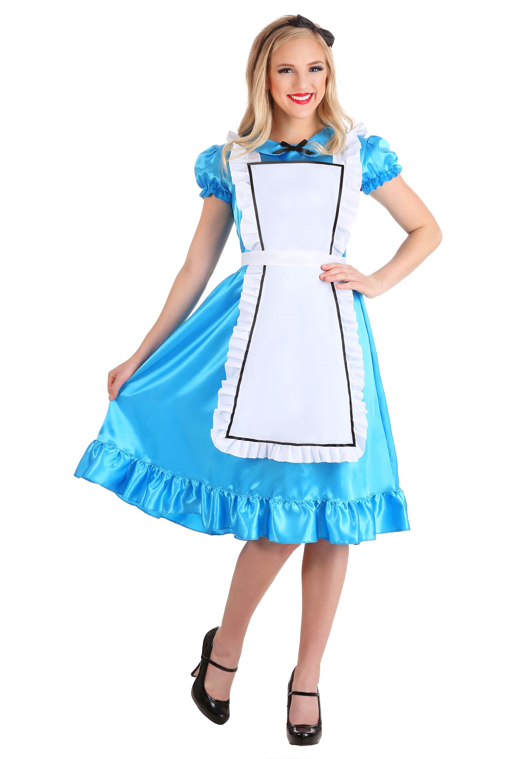 Women's Wonderful Alice Fancy Dress Costume Dress