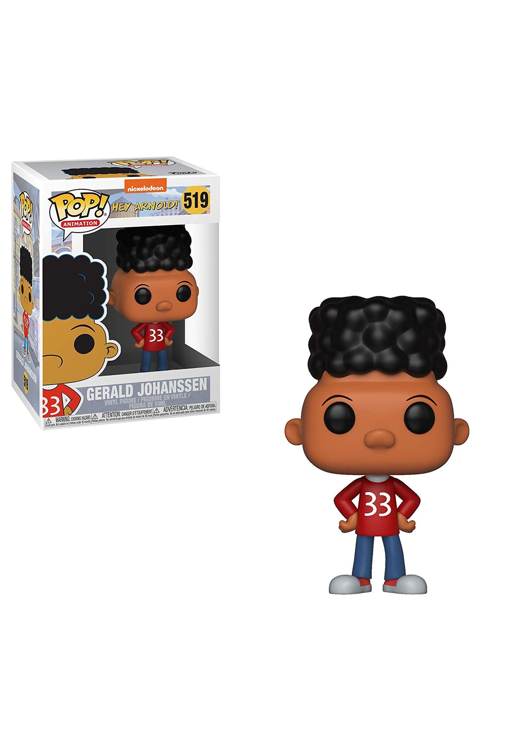 Pop! Animation: 90s Nick- Hey Arnold- Gerald