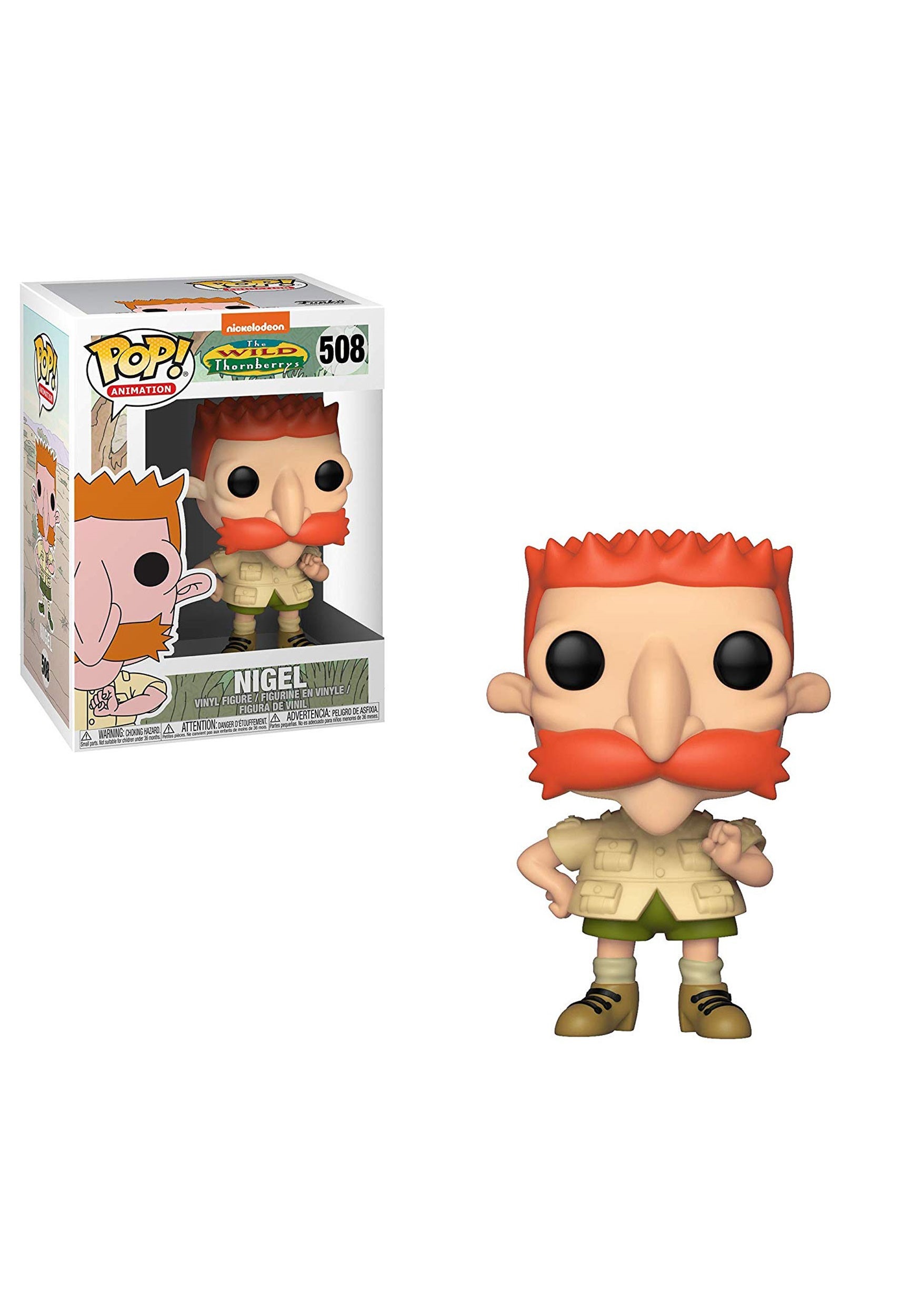 Pop! Animation: 90s Nick: Wild Thornberrys- Nigel