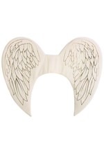 The Adult Gold Print Angel Wings Alt