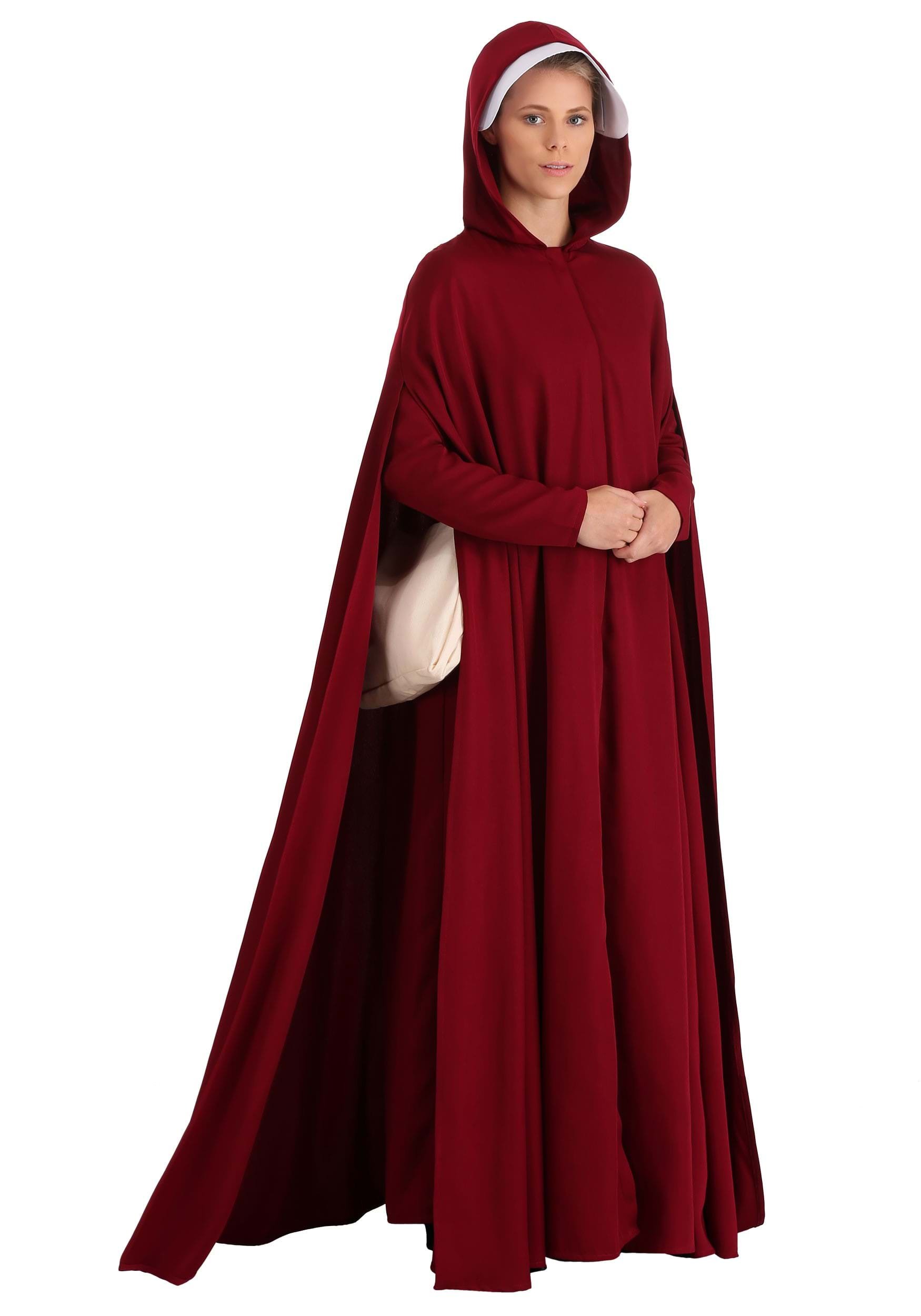 Deluxe Handmaid's Tale Women's Fancy Dress Costume