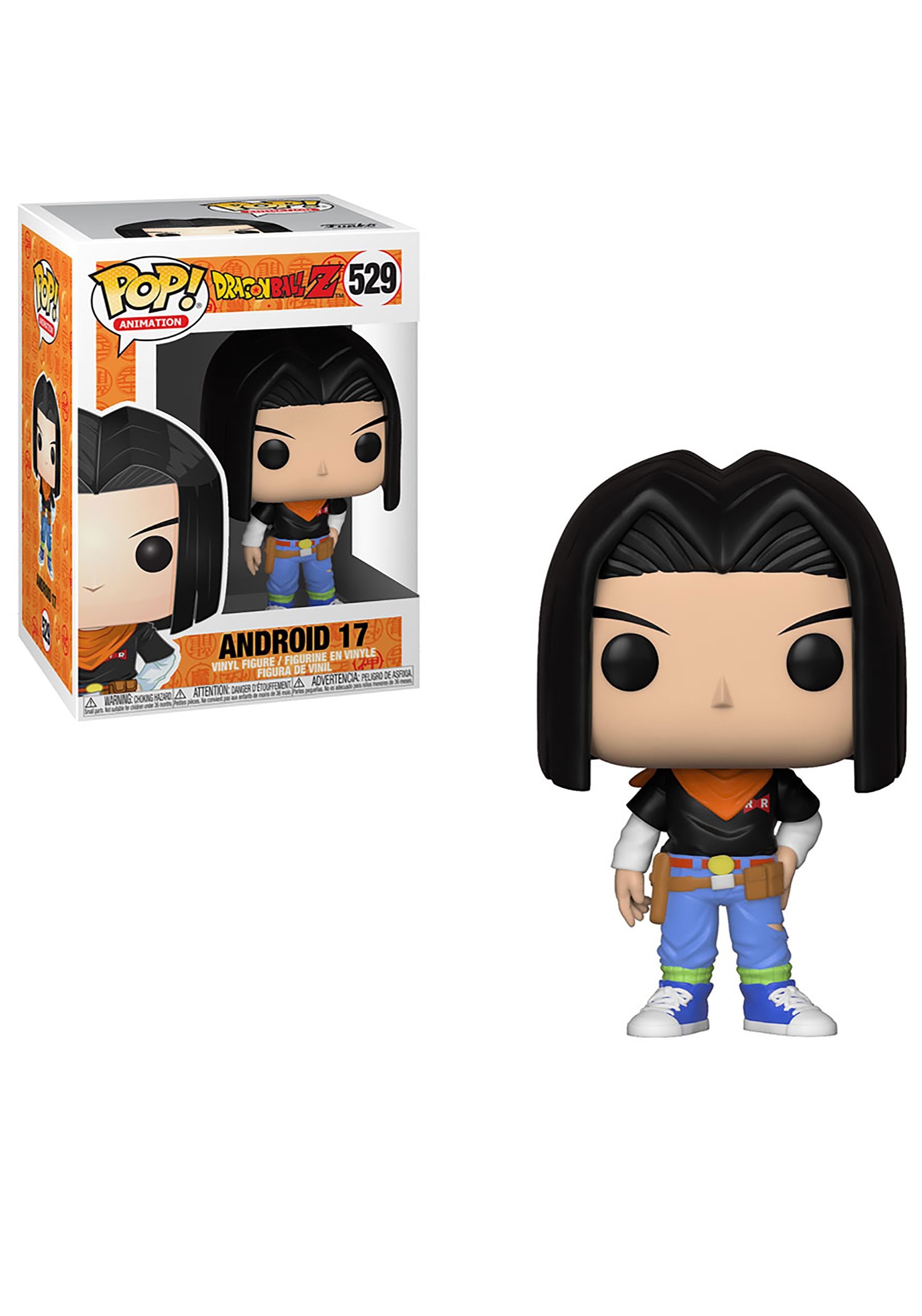 Pop! Animation: DragonBall Z- Android 17 Vinyl Figure