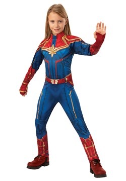 Captain Marvel Deluxe Kids Costume