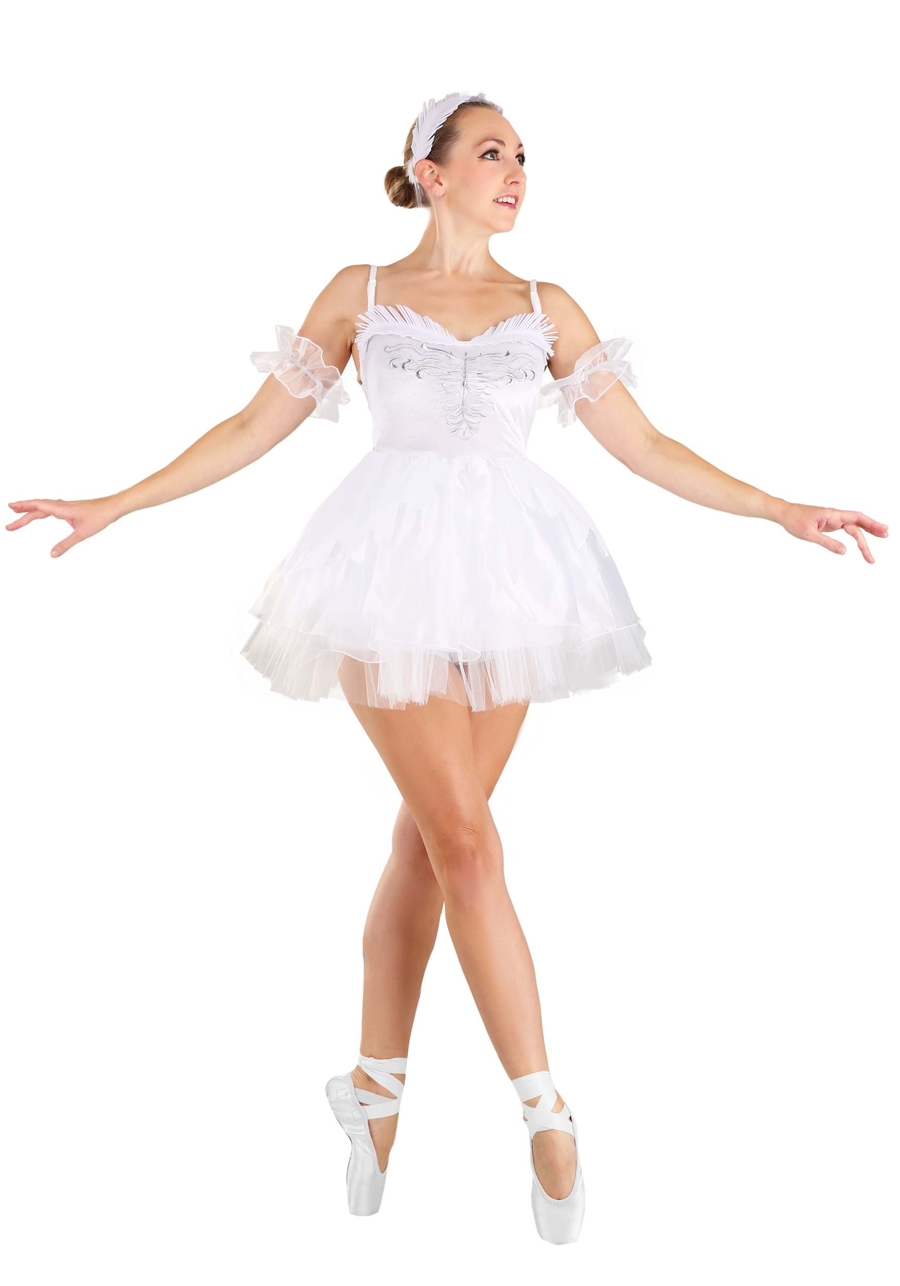White Swan Fancy Dress Costume