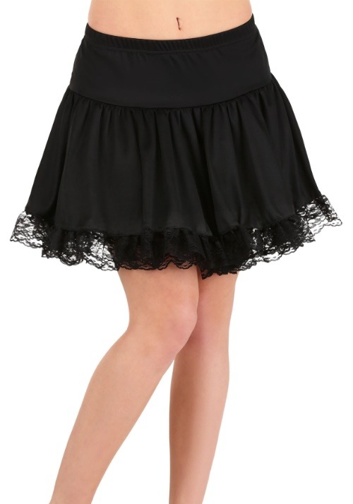 Black Lace Petticoat