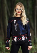 Friday the 13th Camp Crystal Lake Ugly Halloween Sweater