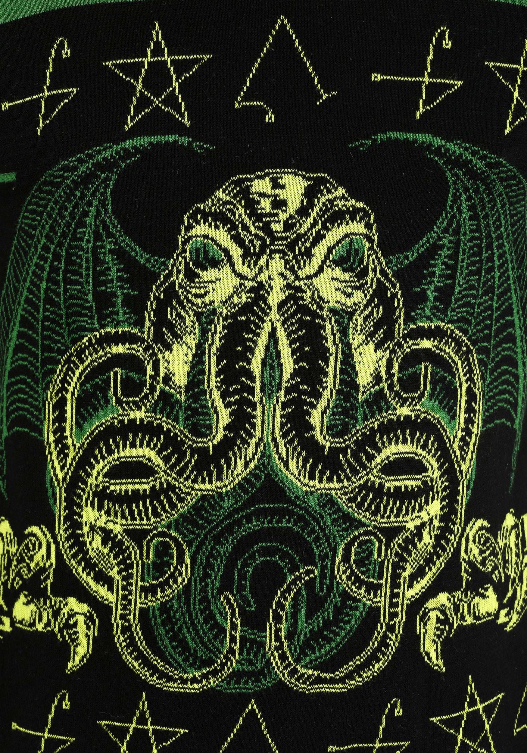 Rage Of Cthulhu Adult Ugly Halloween Sweater For Adults