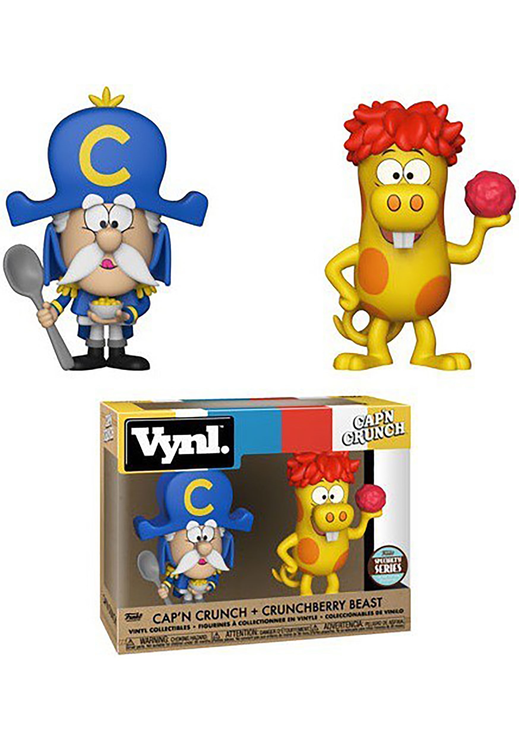 Vynl: AD Icons: 2 Pack Cap'n Crunch & Crunchberry Beast