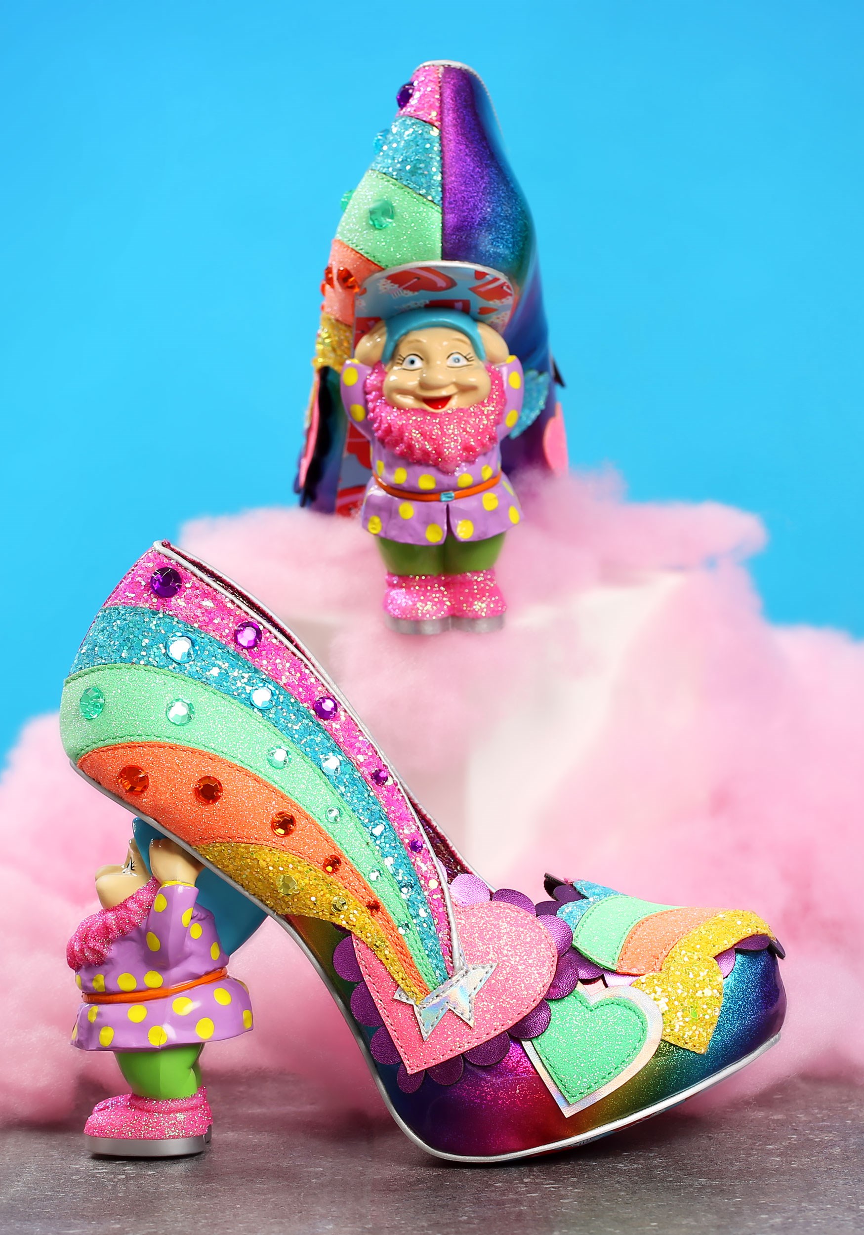 Irregular Choice Family Reunion 'I Just Gnome It' Heels