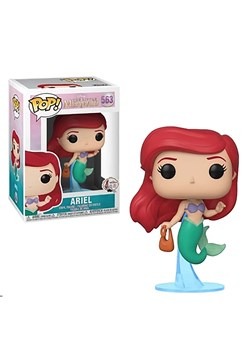 Pop! Disney: Little Mermaid- Ariel w/ Bag Collectible