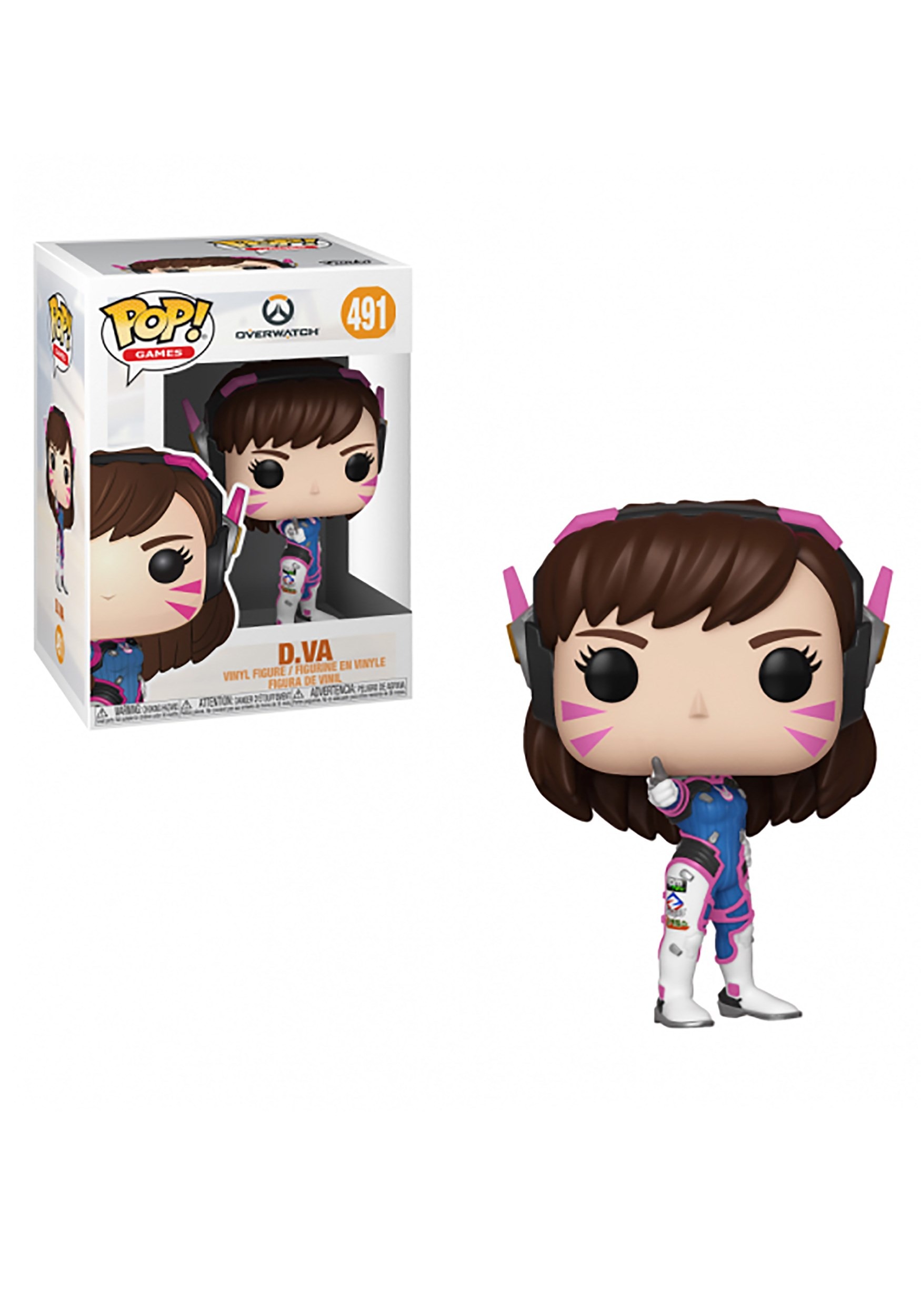 Pop! Games: Overwatch- D. Va Figure