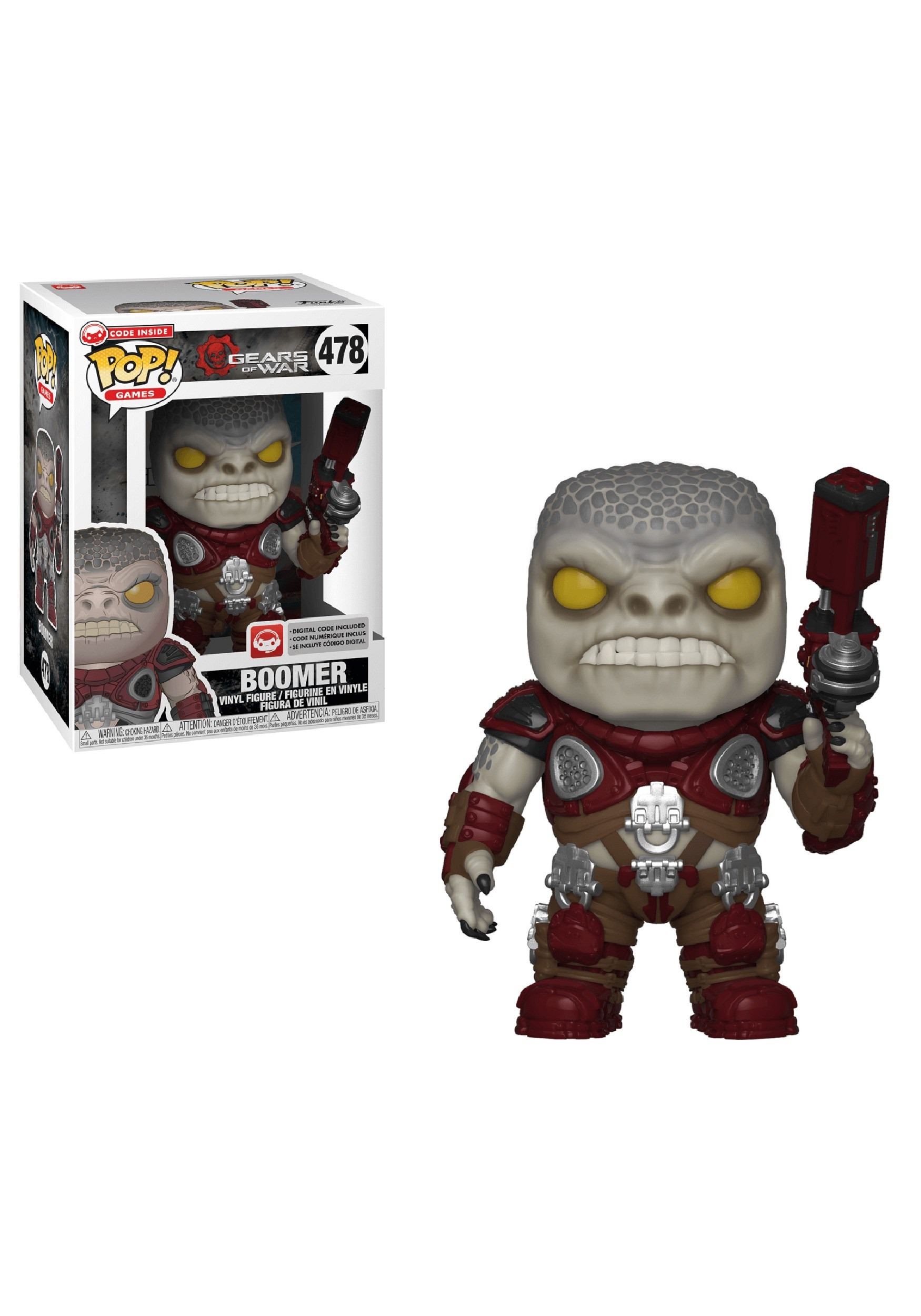 Pop! Games: Gears of War- Boomer Figure