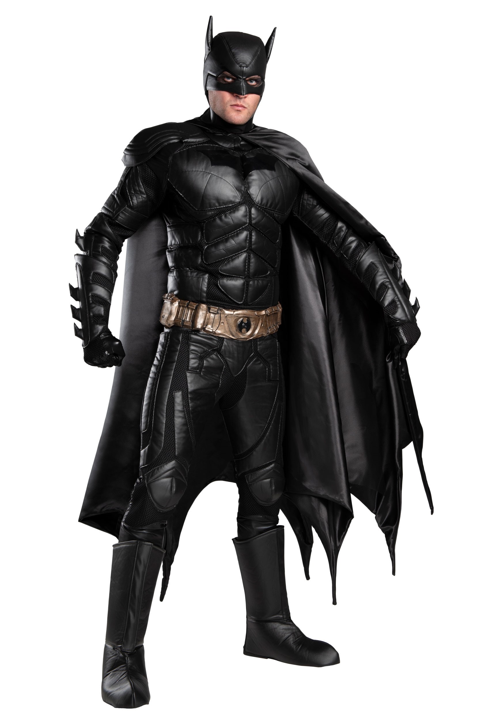 BATMAN UTILITY BELT ADULT DARK KNIGHT Costume Accessory Bat Man Gold LICENSED 