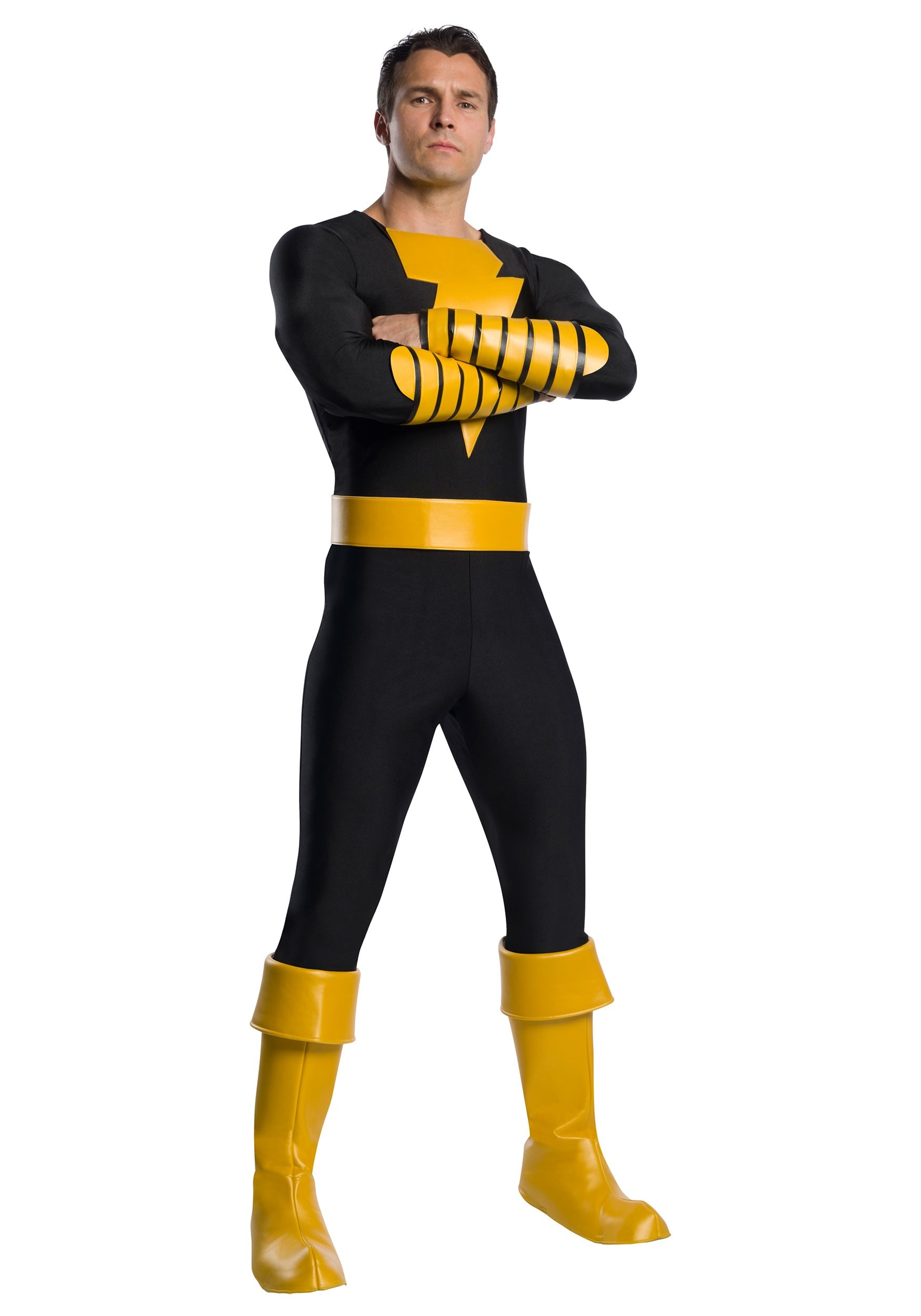 DC Classic Adult Black Adam Fancy Dress Costume