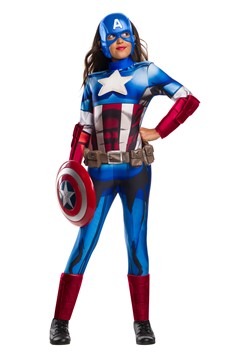Marvel Captain America Girl's Costume