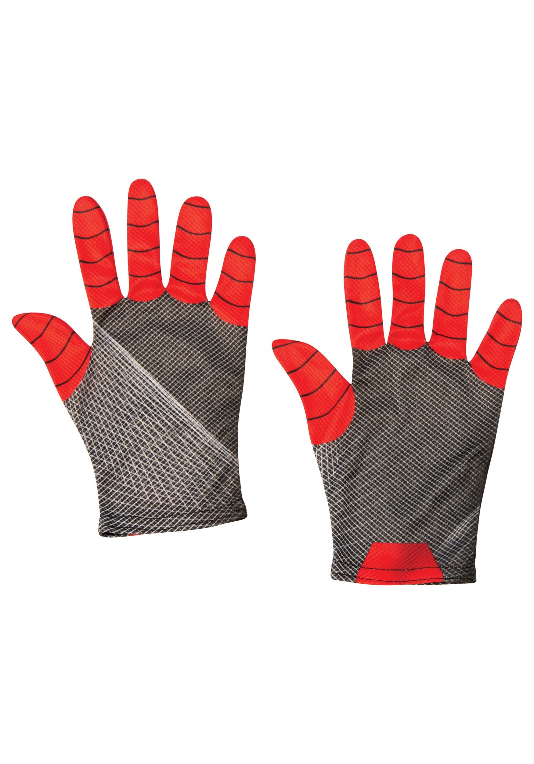 Spider-Man Far From Home Red and Black Gloves for Kids