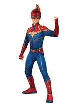 Girl's Captain Marvel Classic Costume