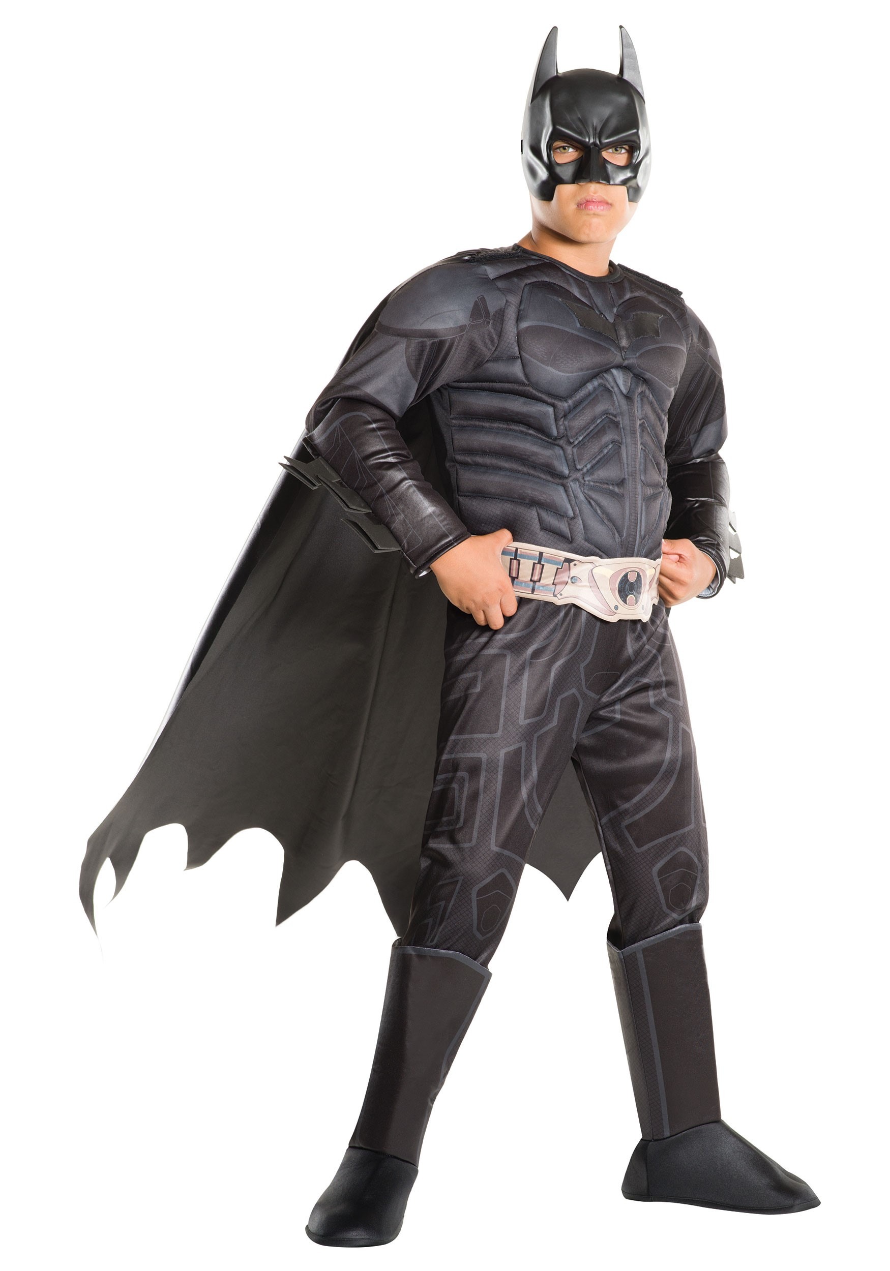 Boys Batman Dark Knight Deluxe Fancy Dress Costume