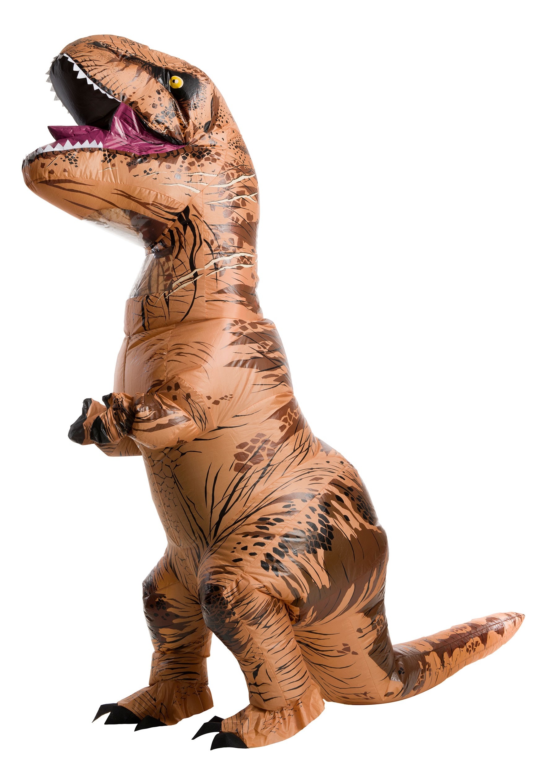 Adult Plus Size Jurassic World Inflatable T-Rex Fancy Dress Costume