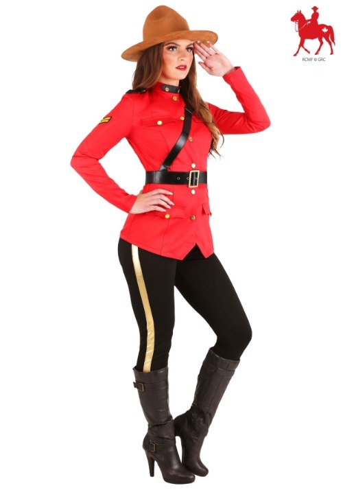 Women's Canadian Mountie Costume