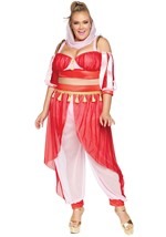 Plus Size Dreamy Genie Costume for Women Alt 3