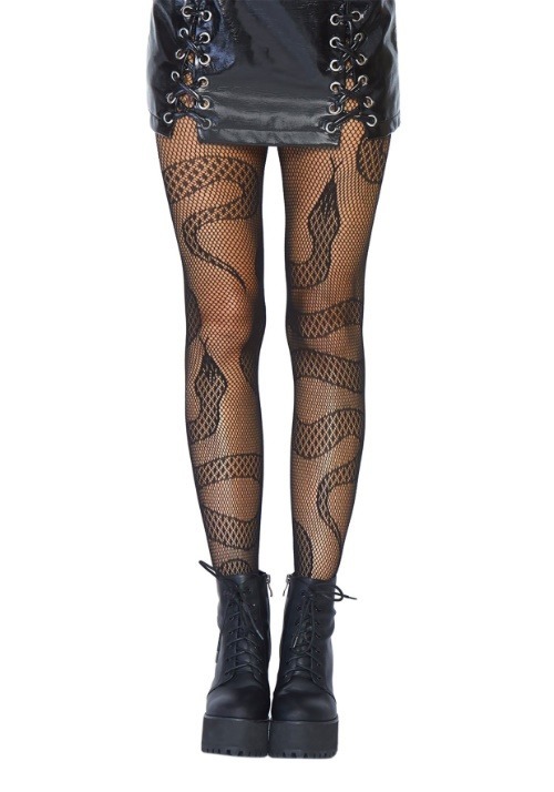 Women's Snake Net Tights