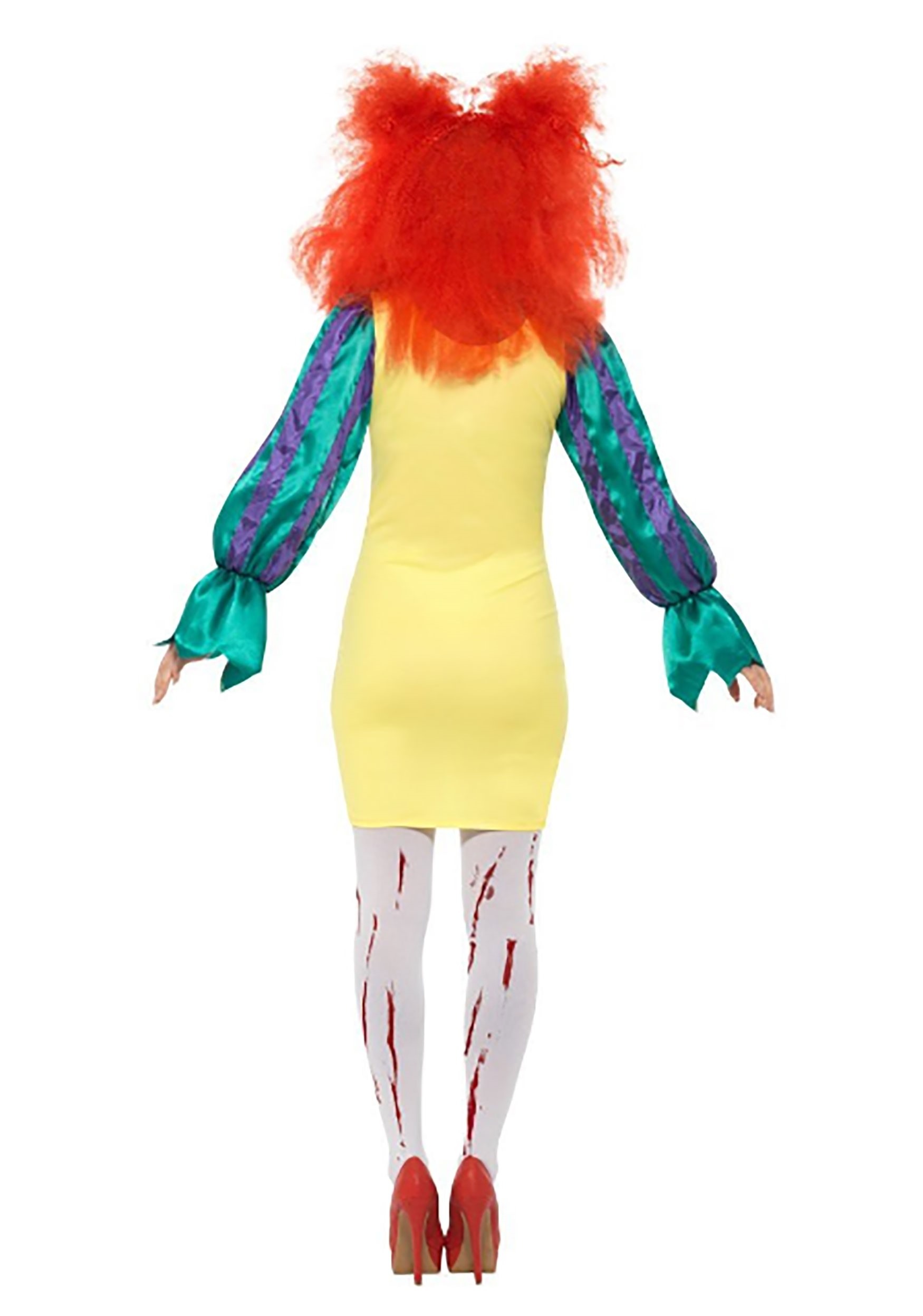 Classic Horror Clown Women's Fancy Dress Costume