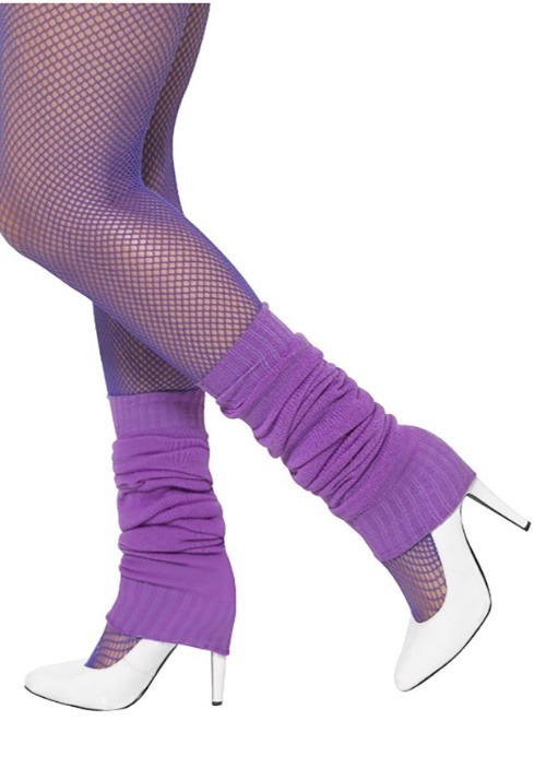 Purple Leg Warmers