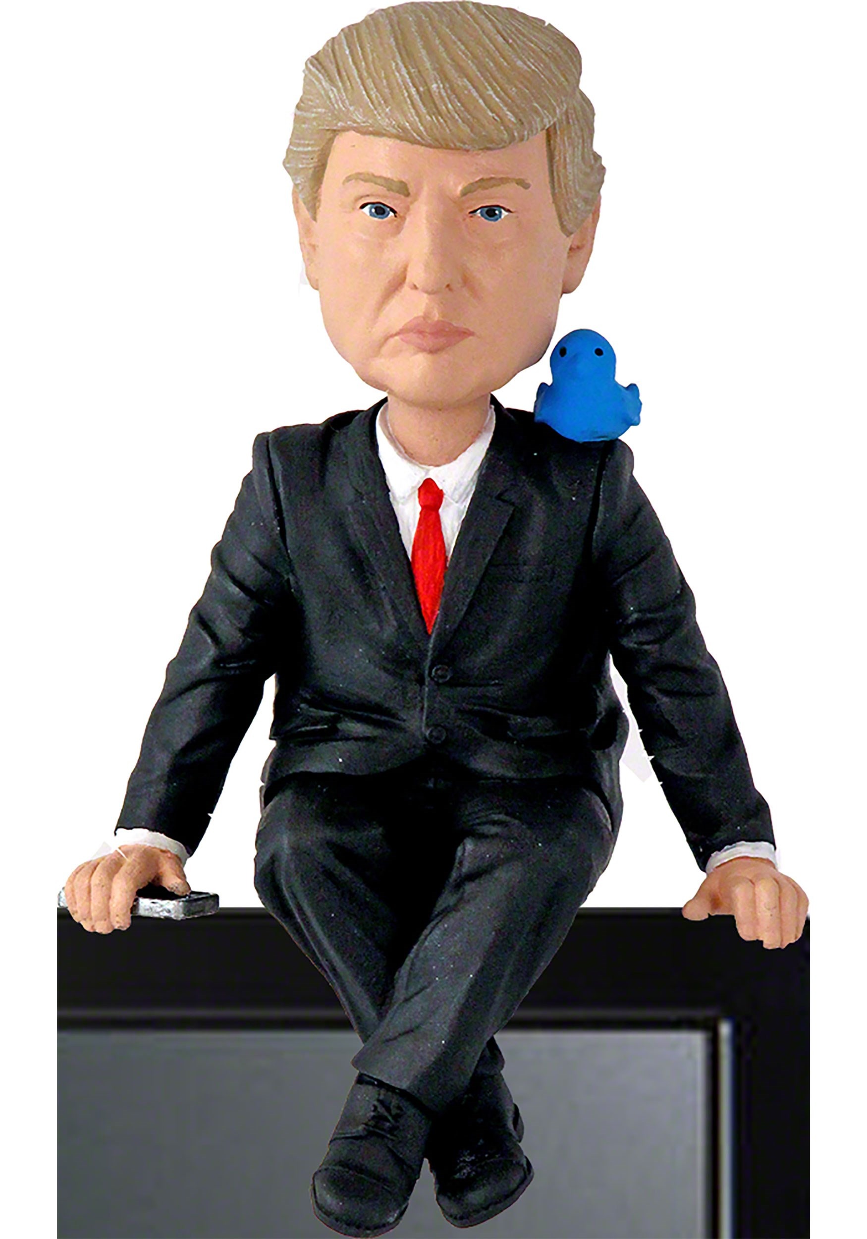 Donald Trump Media Monitor Bobblehead