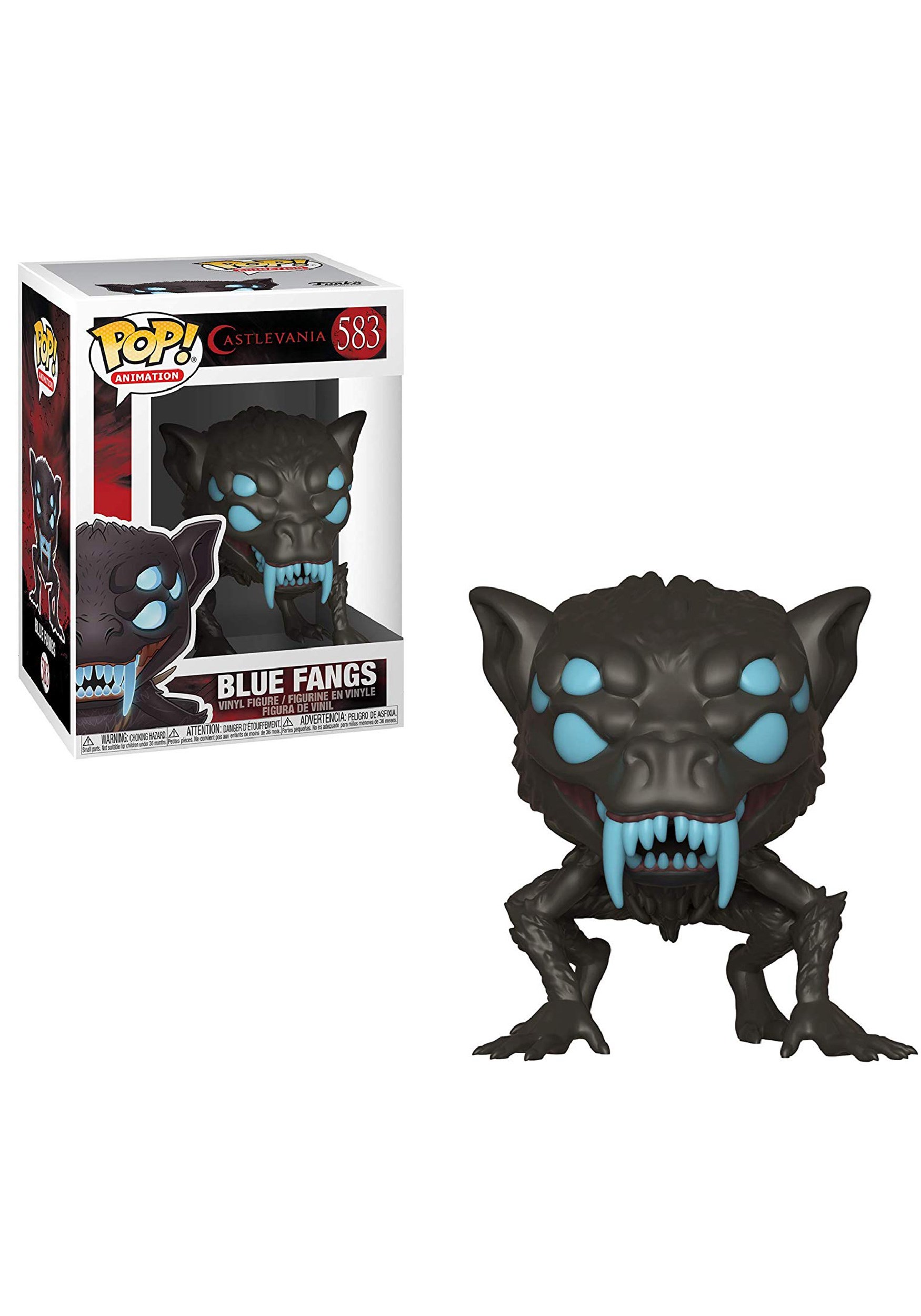 Pop! Animation: Castlevania- Blue Fangs Vinyl