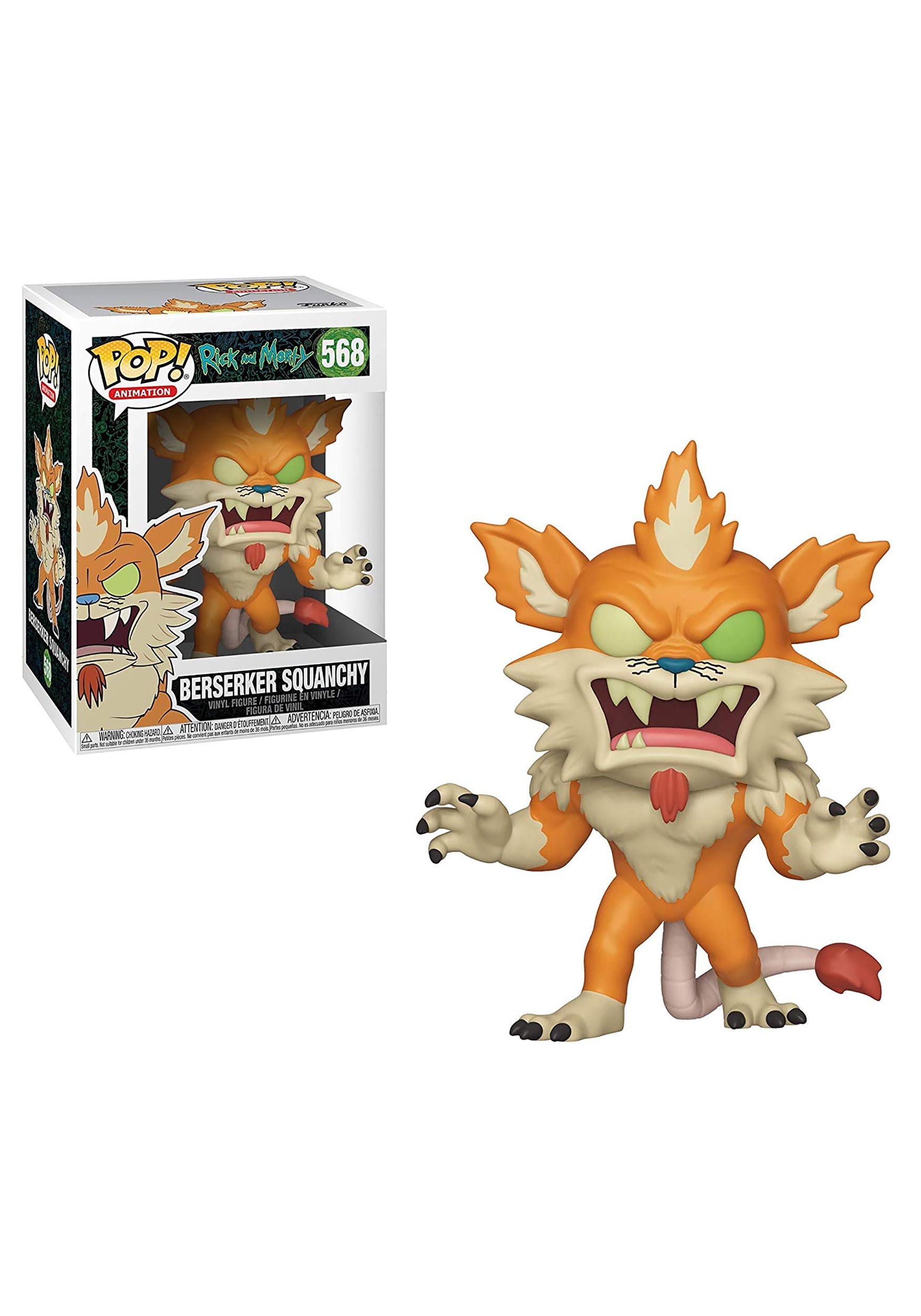 Pop! Animation: Rick & Morty Berserker Squanchy