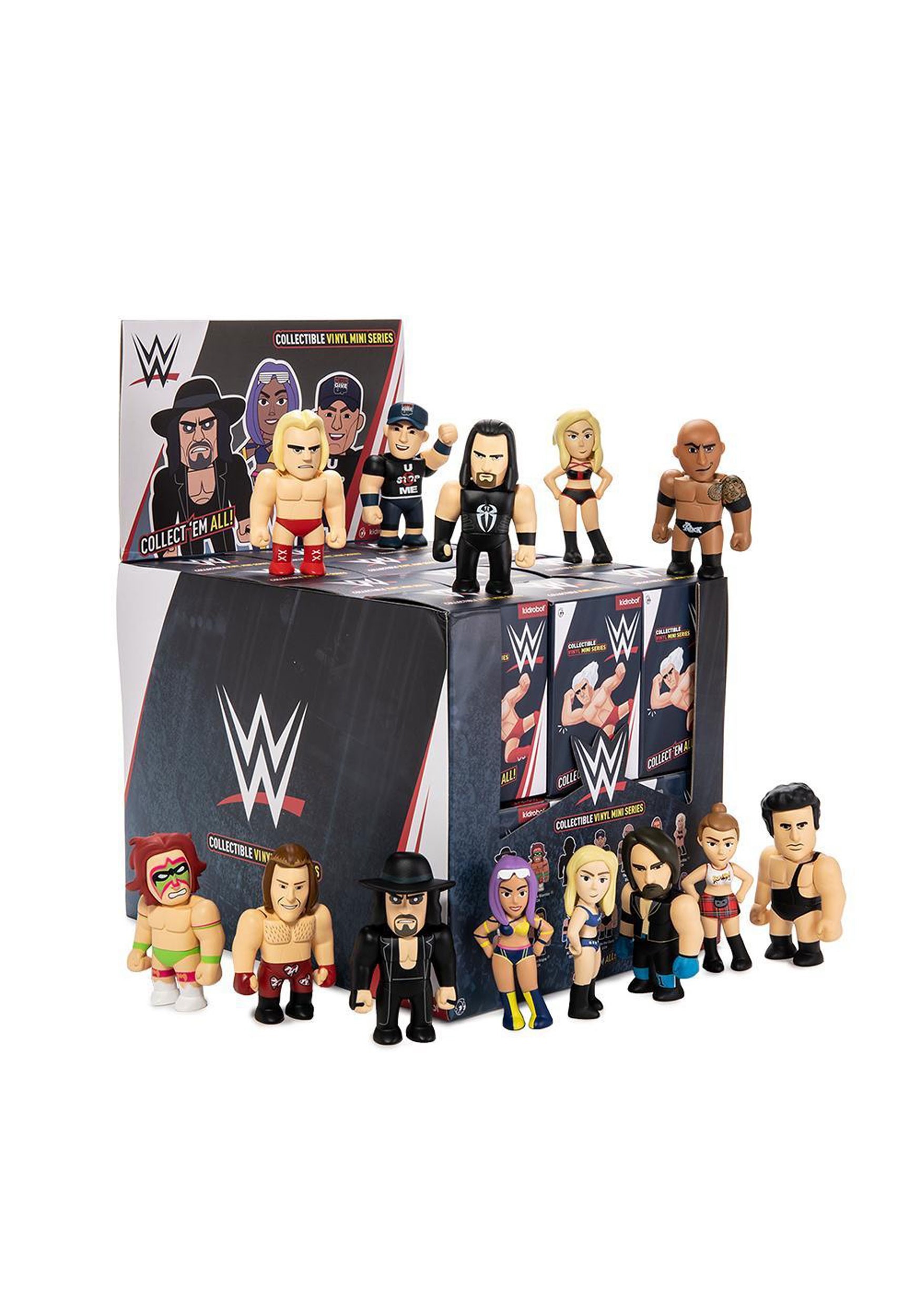 Kidrobot Collection WWE Vinyl Mini Series Blindbox