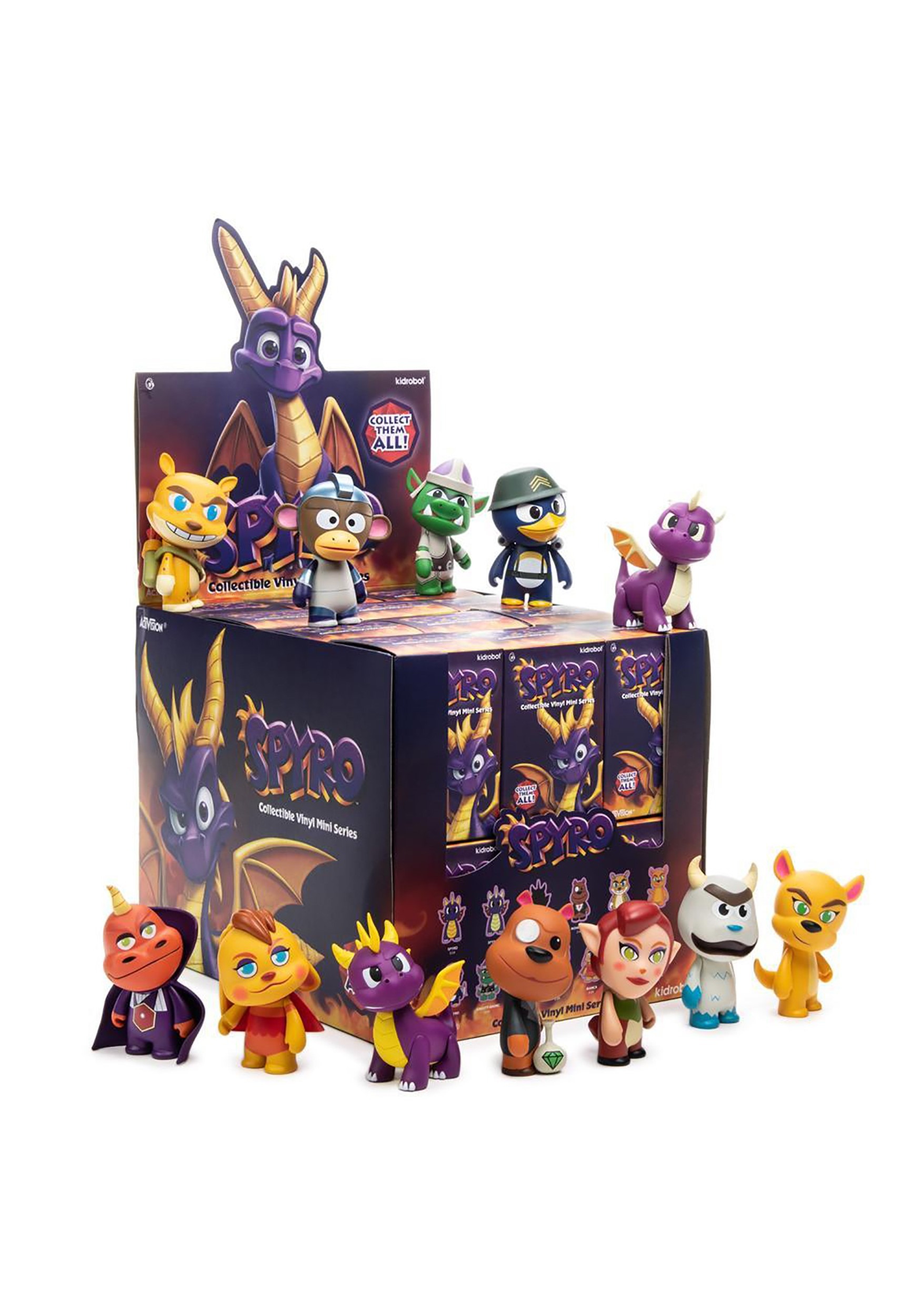 Blindbox Kidrobot Spyro Mini Series