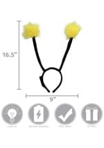 Pom Antennae LumenEars Headband Light Up 